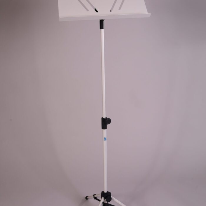 Pedestal para Partitura modelo Maestro Branco - Prancheta Metal
